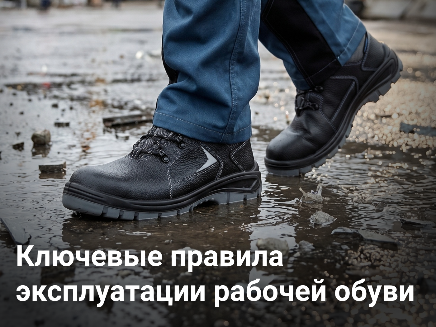 Ключевые правила эксплуатации рабочей обуви