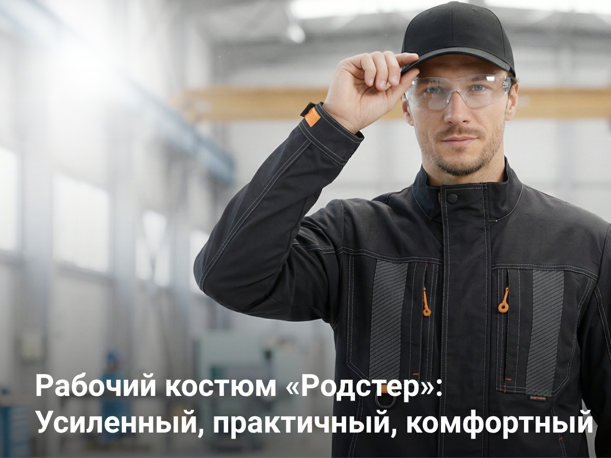 «Родстер»: качественный, надёжный и технологичный рабочий костюм