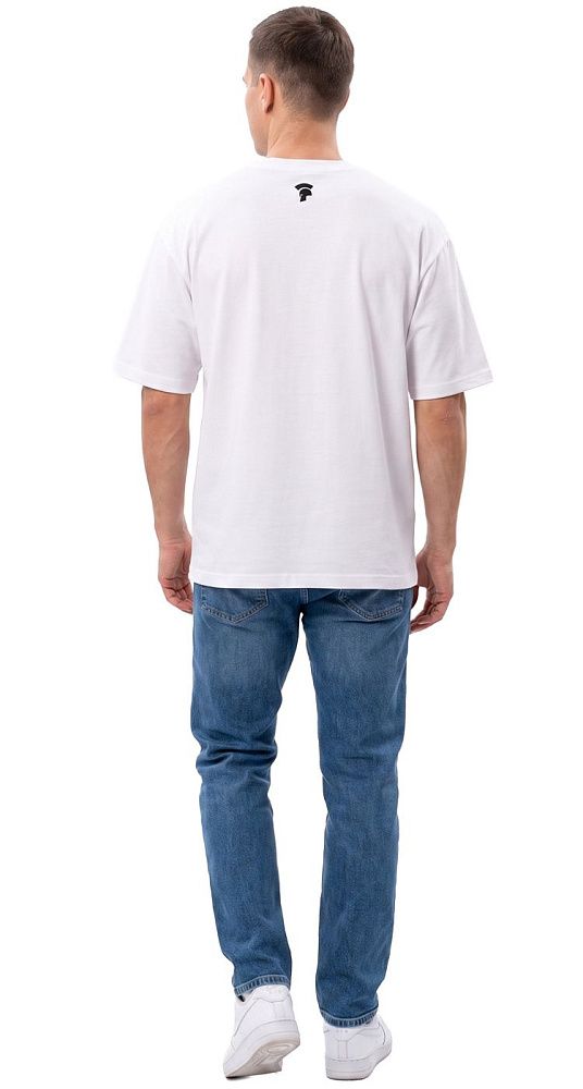 Футболка оверсайз принт Монолит